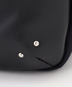 Y'SACCS NEWナイロン×レザーコンビシリーズ　前ポケットラージリュックサック