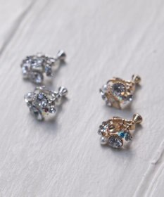 ANY SIS 【美人百花7月号掲載】ドロップストーン イヤリング