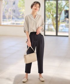 ANY L タックスリーブブラウス