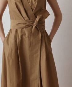 GRACE CONTINENTAL トリアセコットンワンピース