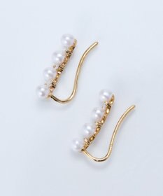 Phoebe 2wayパールブリンクピアス&イヤリング　ゴールド