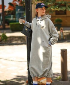 J.PRESS MEN 【J.PRESS ORIGINALS × CLUEL】クレストロゴ スウェットワンピース