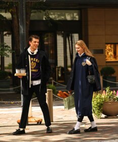 J.PRESS MEN 【J.PRESS ORIGINALS × CLUEL】クレストロゴ スウェットワンピース