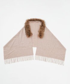 23区 ファー付 ストール