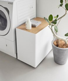 tower 隠せるテレワークワゴン タワー ホワイト