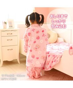 Mother garden マザーガーデン くまちゃん柄 ふわふわ あったか キッズ スリーパー  100cm～120cm / 120cm～140cm