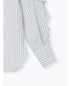 Te chichi 【泉 里香さん着用・Oggi.jp10/23掲載】ラッフルスリーブシャツ