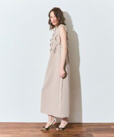 GRACE CONTINENTAL リボンモチーフドレス