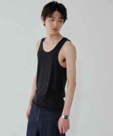 WEGO コットンリブタンクトップ