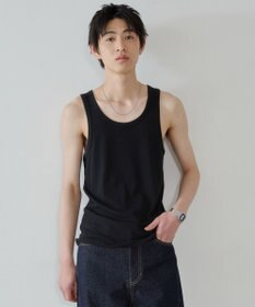 WEGO コットンリブタンクトップ
