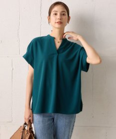 組曲 【WEB限定】ライトジョーゼットスキッパー ブラウス