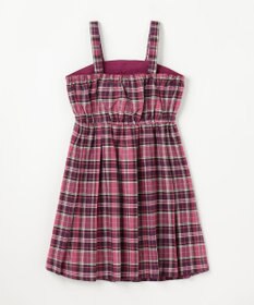ANY KIDS チェックプリーツジャンパースカート