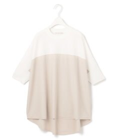 ICB 【新色追加・接触冷感・UVカット・洗える】 ヴィスコースナイロンハイゲージ 半袖プルオーバー