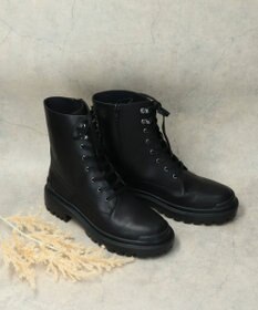 Bridget Birkin 【PARADIS COULEUR】ラウンドトウレースアップショートブーツ