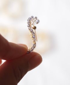 CASUMINO sweet pie iolite ピアス