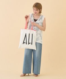 AMERICAN HOLIC カラーハンドルホリホリトートバッグ