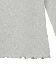 earth music&ecology ラメテレコボートネックプルオーバー