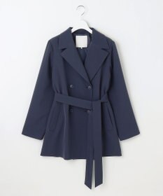 自由区 L 【洗える】エアフロートレンチ コート