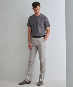 GOTAIRIKU チノ以上スラックス未満のドレス感【接触冷感/吸水速乾/ストレッチ】クールモーション コットンパンツ