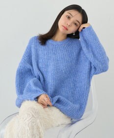 earth music&ecology ふわふわＭＩＸヤーンチュニック