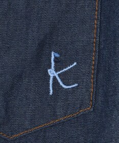 組曲 KIDS 【80-100cm】デニム ジャンパースカート