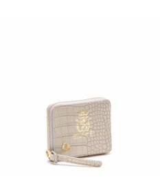 A.D.M.J. 【牛革】クロコ型押しスモールウォレット