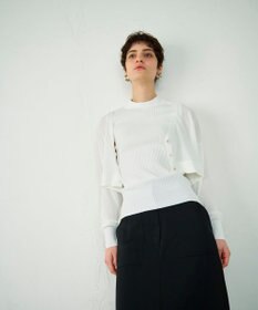 GRACE CONTINENTAL ショートドルマンニットカーディガン