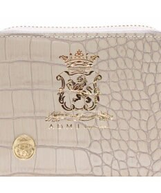 A.D.M.J. 【牛革】クロコ型押しスモールウォレット