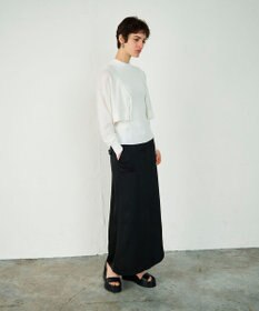 GRACE CONTINENTAL ショートドルマンニットカーディガン