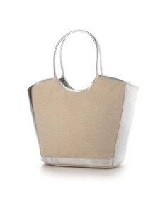 UNBILLION ペルケ perche / キャンバス・牛革トリミングトート