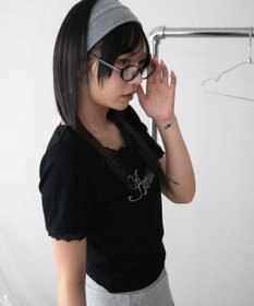 WEGO ロゴレースちびT