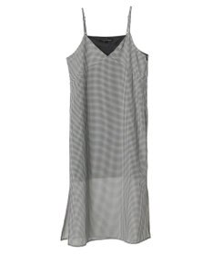 Green Parks ・ＳＵＧＡＲ　ＳＰＯＯＮ　サッカーギンガムキャミワンピ