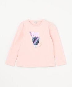 ANY KIDS ミラクルスパンコール長袖Tシャツ
