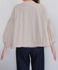 Tiaclasse 【洗える】バルーン袖ストレッチジャケット