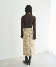 YECCA VECCA ジャガードナロースカート