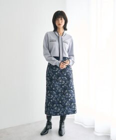 YECCA VECCA ジャガードナロースカート