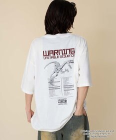 WEGO 【ユニセックス着用ITEM/SMLサイズ展開】JURASSIC　PARKグラフィックT（S）