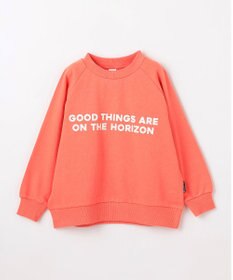 ANY KIDS ロゴプリント トレーナー