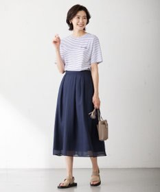 J.PRESS LADIES 【WEB限定カラーあり・洗える】 ブライトスパンボイル スカート