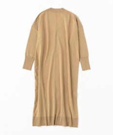 UNFILO 【洗える/抗菌防臭】マイビューティーニット Vネックワンピース