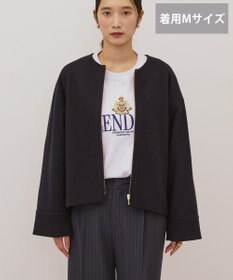 AMERICAN HOLIC 【選べる丈】中空FIBERノーカラーコート