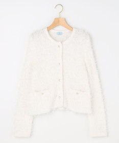 組曲 L 【先行予約】チュールヤーンファンシーニット ジャケット