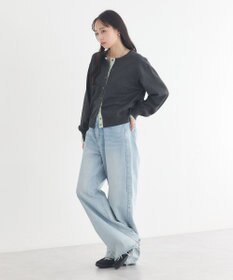 earth music&ecology 【予約】カラーコンビニットカーディガン