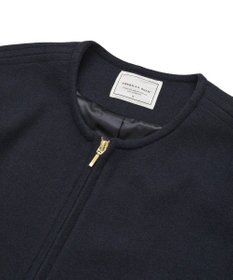 AMERICAN HOLIC 【選べる丈】中空FIBERノーカラーコート