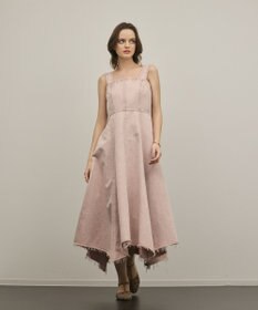 GRACE CONTINENTAL ハンカチーフヘムデニムワンピース