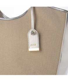 UNBILLION ペルケ perche / キャンバス・牛革トリミングトート