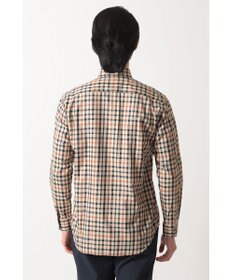 DAKS コットン 隠しボタンダウンシャツ