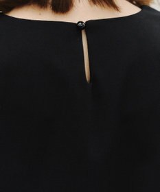 Tiaclasse L 【洗える】リボンスリーブブラウス