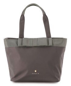 新色登場・A4サイズ対応】RIBBON BRICK A4TOTE トートバッグ / TOCCA