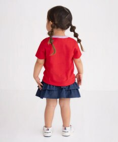 MIKI HOUSE HOT BISCUITS 【80-120cm】 フルーツモチーフ 半袖Tシャツ